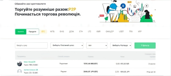 SAAS Платформа p2p-Обмена